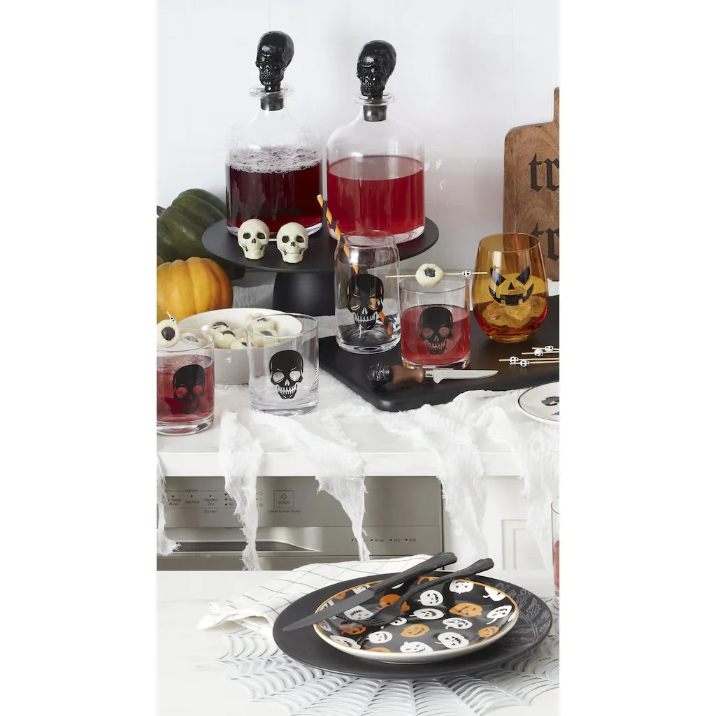 HorrorBoard™ Skull Cheese Knife Set — 4 Piece
