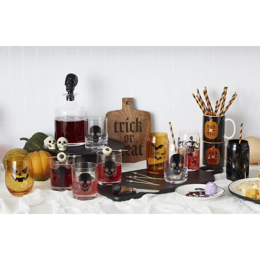 HorrorBoard™ Skull Cheese Knife Set — 4 Piece